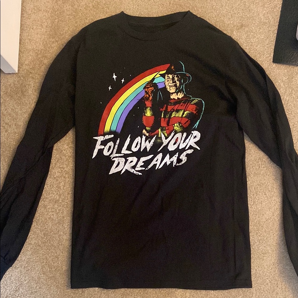 Freddy Krueger Nightmare On Elm Street - NWOT long sleeve graphic shirt